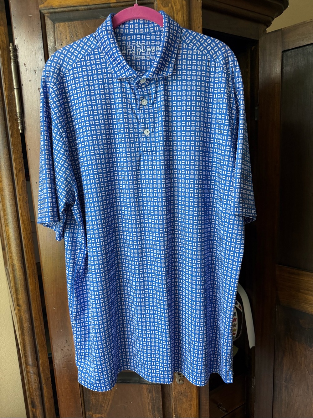 Mizzen + Main Phil Mickelson Mens Golf Polo Quick Dry Short Sleeve
Mens XXL trim
